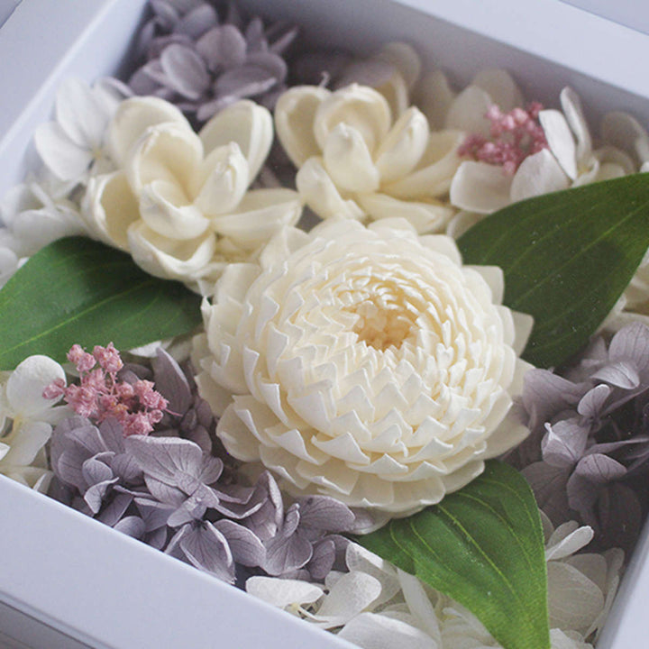 線香セットかたりべ飾れるフラワーボックスギフトアレンジメントフラワー