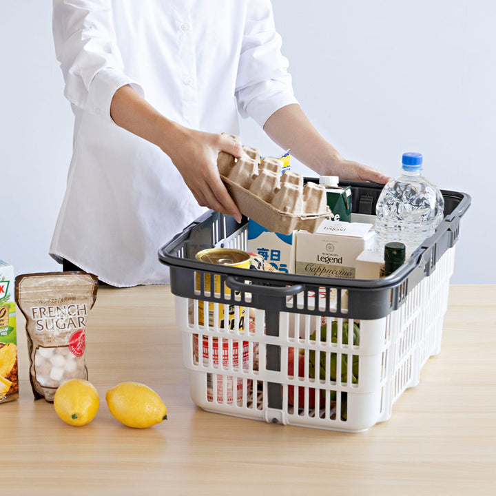 レジかご折りたたみニューバスケットマイカゴ幅57×奥行36.1×高さ23.7cm