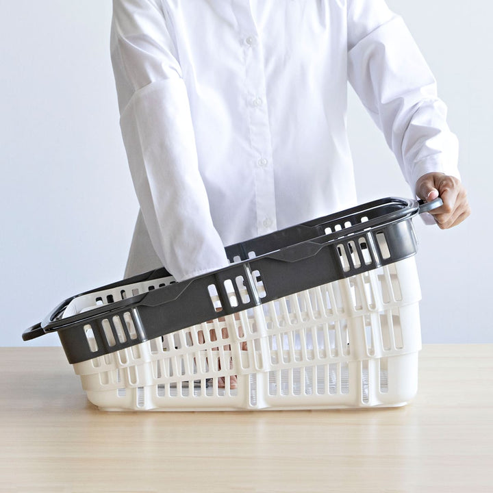 レジかご折りたたみニューバスケットマイカゴ幅57×奥行36.1×高さ23.7cm