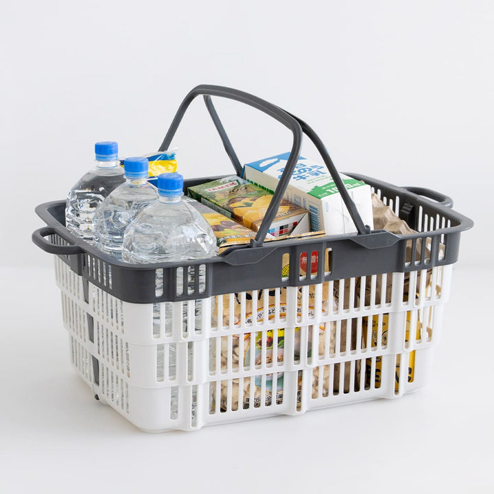 レジかご折りたたみニューバスケットマイカゴ幅57×奥行36.1×高さ23.7cm
