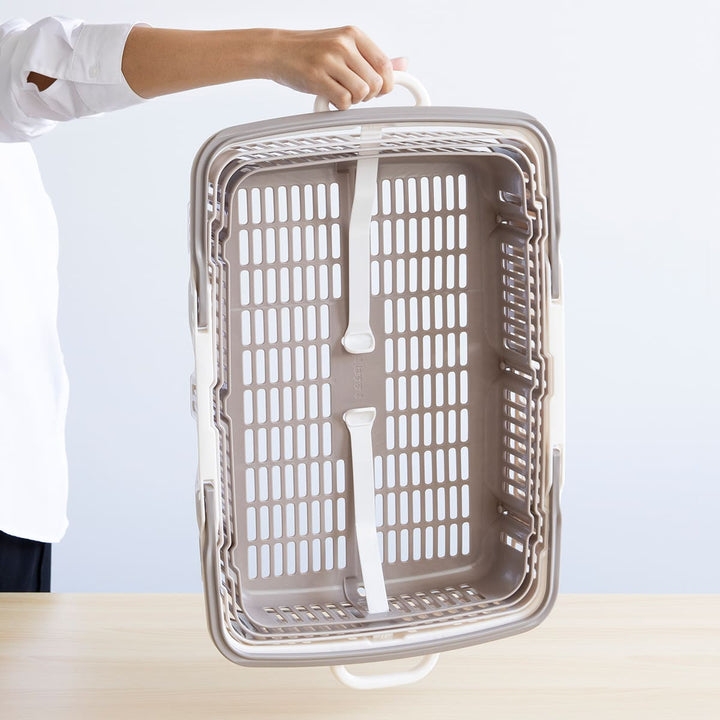 レジかご折りたたみニューバスケットマイカゴ幅57×奥行36.1×高さ23.7cm