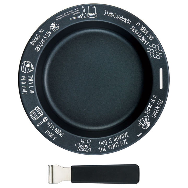 鉄皿26cmIH対応ハンドル付きくまのプーさん鉄フライパン