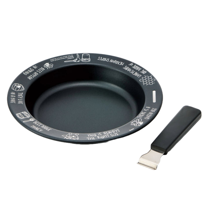 鉄皿26cmIH対応ハンドル付きくまのプーさん鉄フライパン