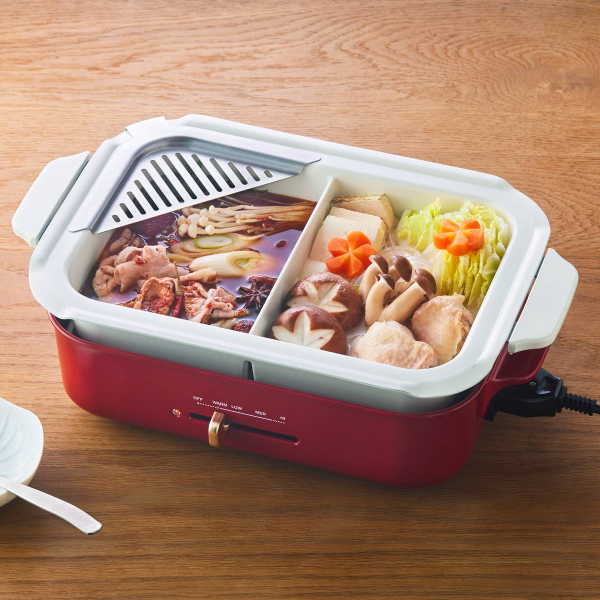 激安新品未使用BRUNOBOE021-GRG未使用セラミックコ－ト付き BRUNO 仕切り鍋 コンパクトホットプレート用 セラミックコート – ハウジー