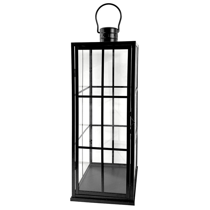 ディスプレイケースグリッドランタンLガラスキャンドル