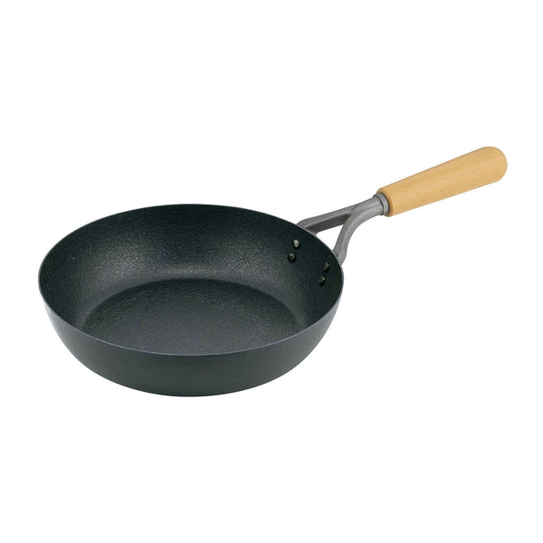 鉄フライパン22cmIH対応ファイバーエンボス日本製