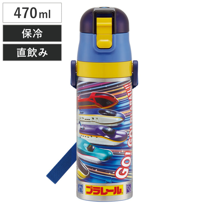 水筒470ml超軽量ダイレクトボトルプラレール25