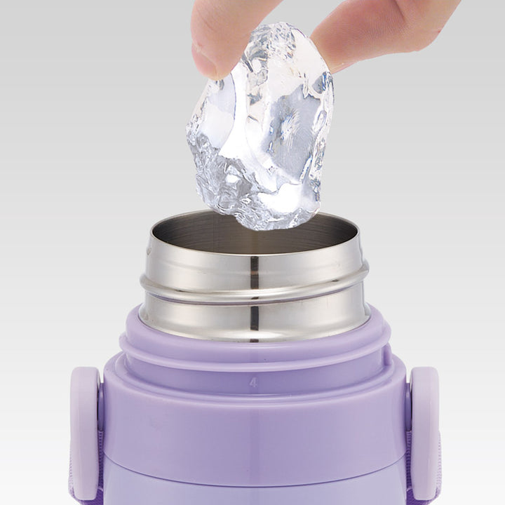 水筒470ml超軽量ダイレクトボトルクロミビックリボン