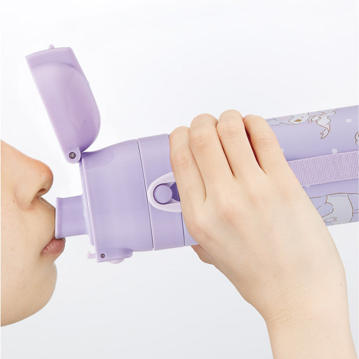 水筒470ml超軽量ダイレクトボトルクロミビックリボン