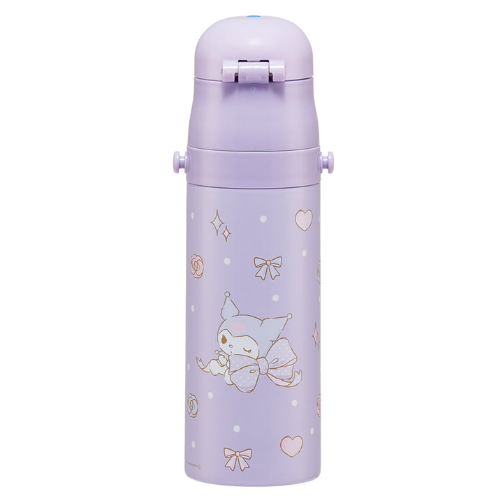 水筒470ml超軽量ダイレクトボトルクロミビックリボン