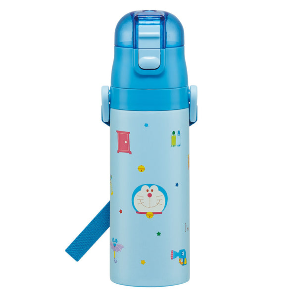 水筒470ml超軽量ダイレクトボトルドラえもんギンガム