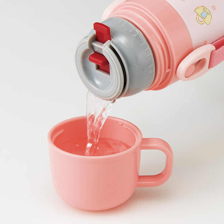 水筒470ml430ml超軽量2WAYステンレスボトルキティビックリボン