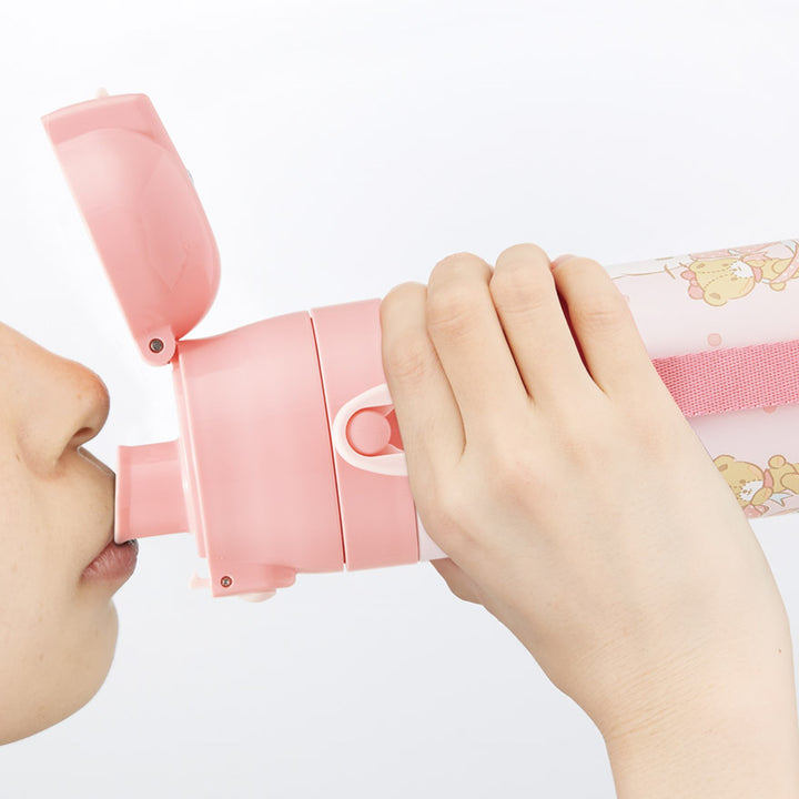 水筒470ml430ml超軽量2WAYステンレスボトルキティビックリボン