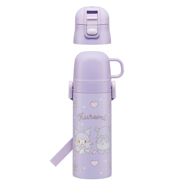 水筒470ml430ml超軽量2WAYステンレスボトルクロミビックリボン