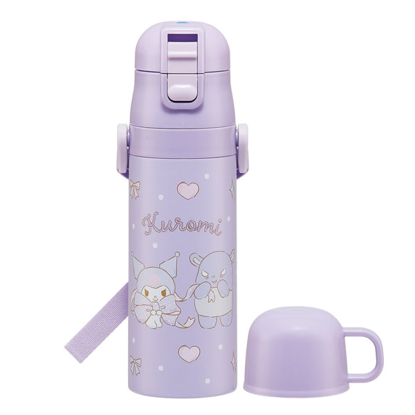 水筒470ml430ml超軽量2WAYステンレスボトルクロミビックリボン