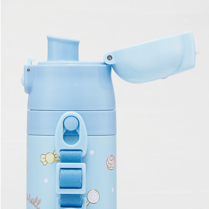 水筒470ml超軽量2WAYステンレスボトルシナモロールビックリボン