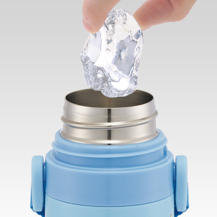 水筒470ml超軽量2WAYステンレスボトルシナモロールビックリボン