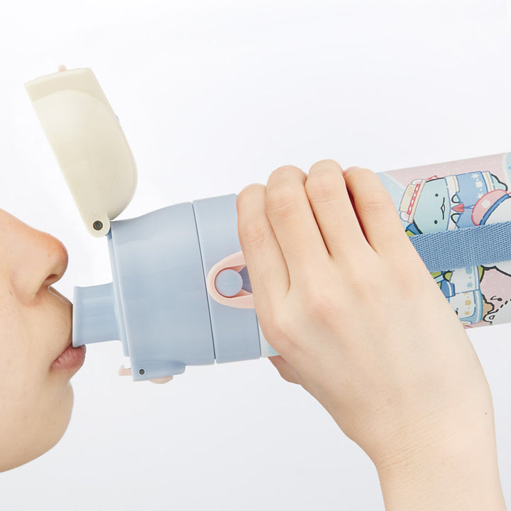 水筒470ml430ml超軽量2WAYステンレスボトルすみっコぐらししろくまふるさと