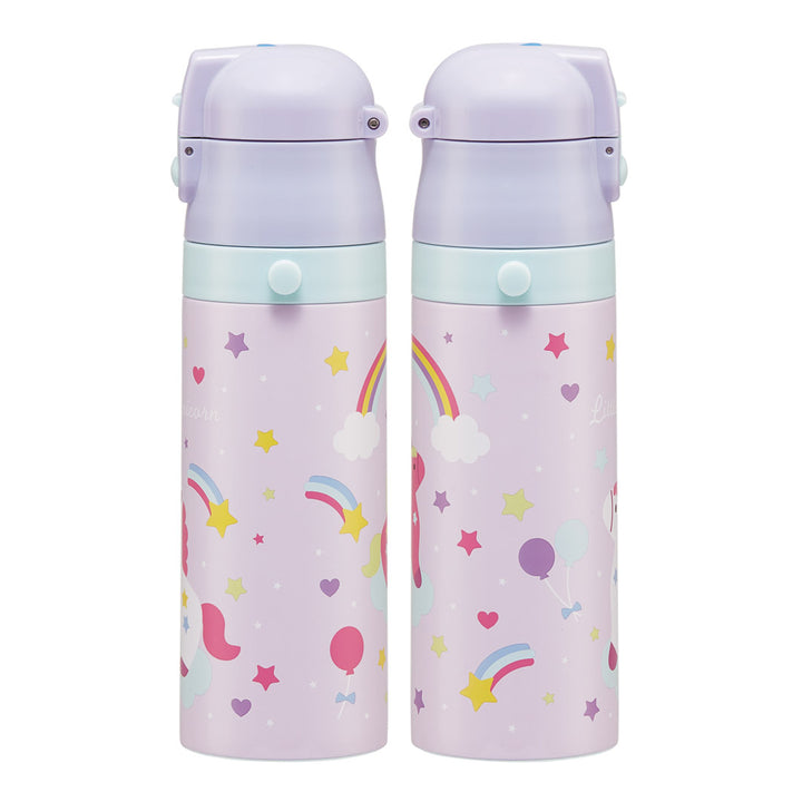水筒470ml430ml超軽量2WAYステンレスボトルリトルユニコーン