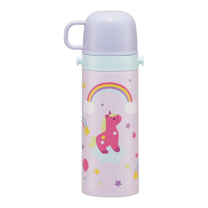 水筒470ml430ml超軽量2WAYステンレスボトルリトルユニコーン