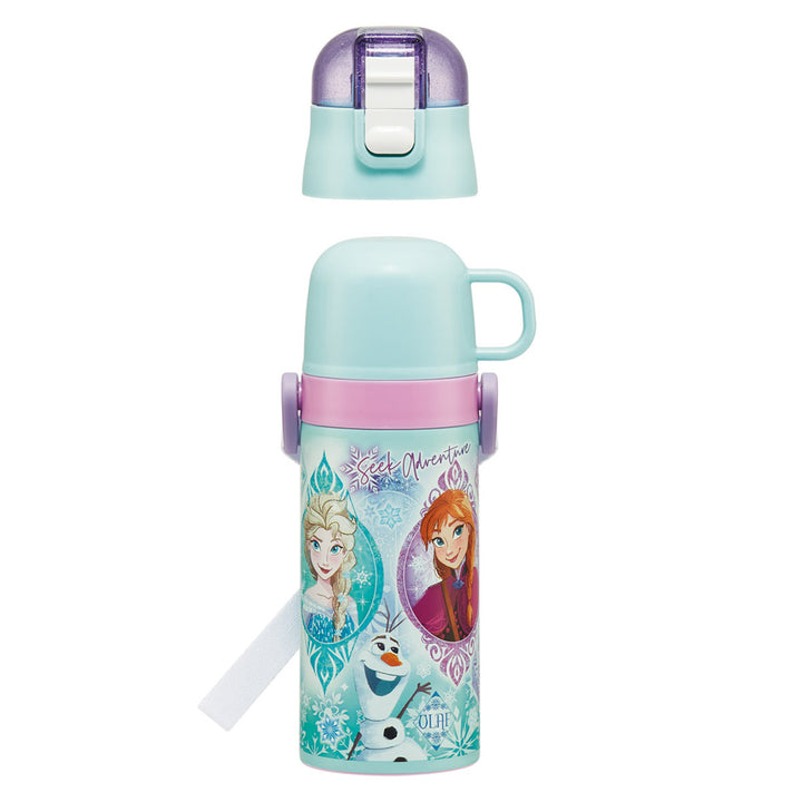 水筒400ml350ml子供用2WAYボトルアナと雪の女王25