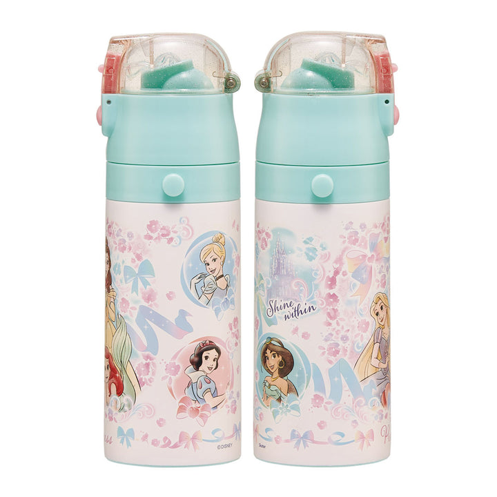 水筒400ml350ml子供用2WAYボトルプリンセス25