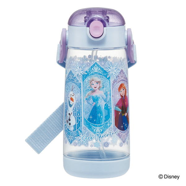 水筒480mlワンプッシュストローボトルアナと雪の女王25