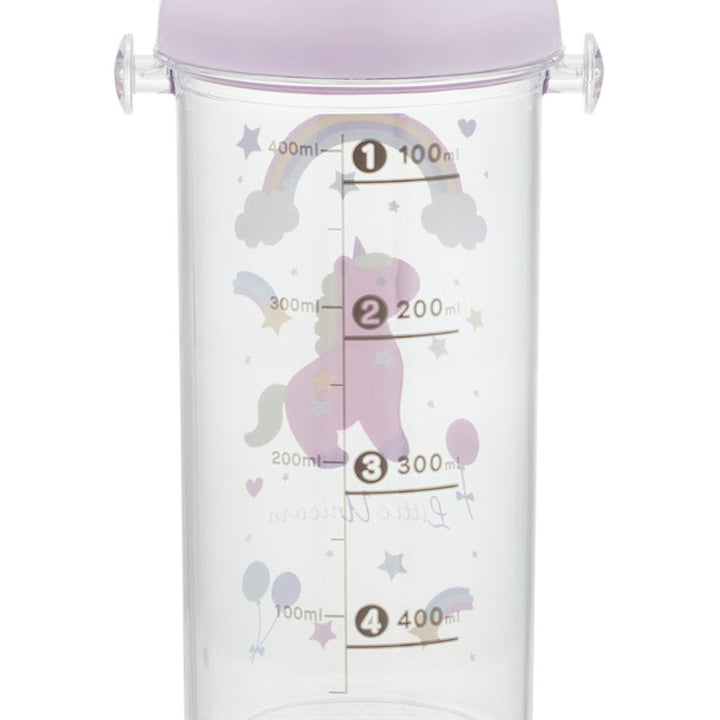 水筒480ml健康クリアマーカーボトルリトルユニコーン