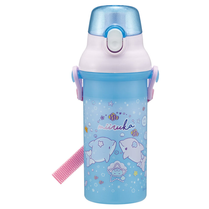 水筒480ml抗菌直飲プラボトルみいるか