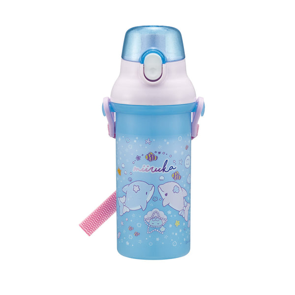 水筒480ml抗菌直飲プラボトルみいるか