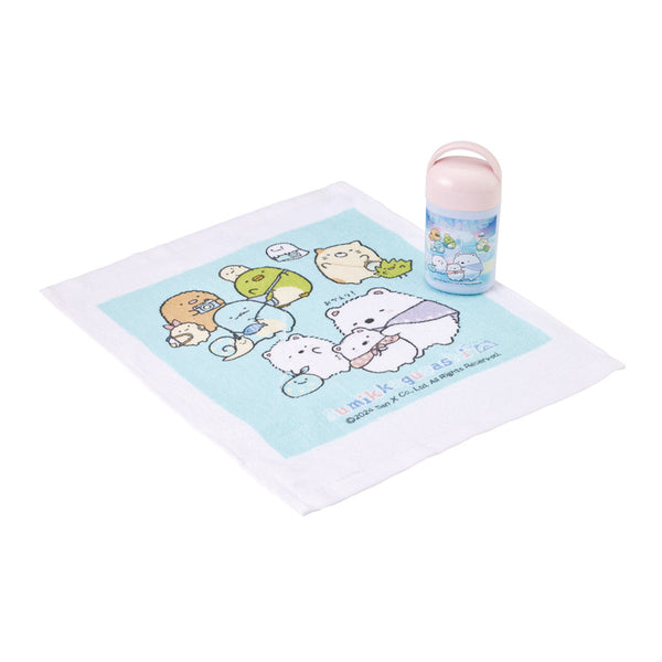 抗菌ケース付おしぼりすみっコぐらししろくまふるさと