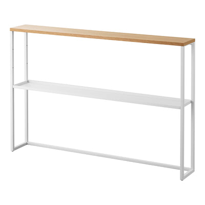 山崎実業 tower 棚板が動く後付けヘッドボード タワー