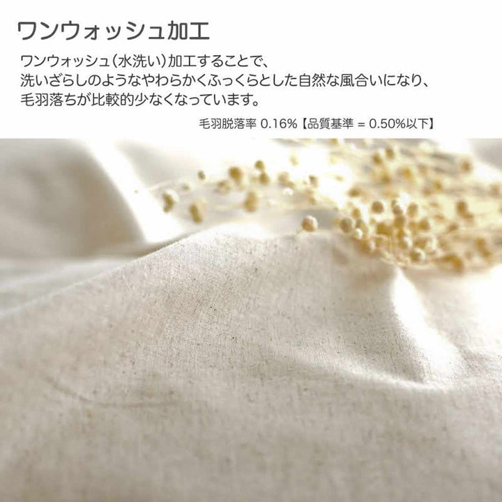 マルチカバーFabtheHomeリネンミックスone-wash210×210cm綿麻混