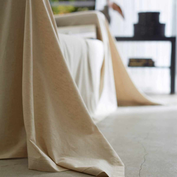 マルチカバーFabtheHomeリネンミックスone-wash210×270cm綿麻混