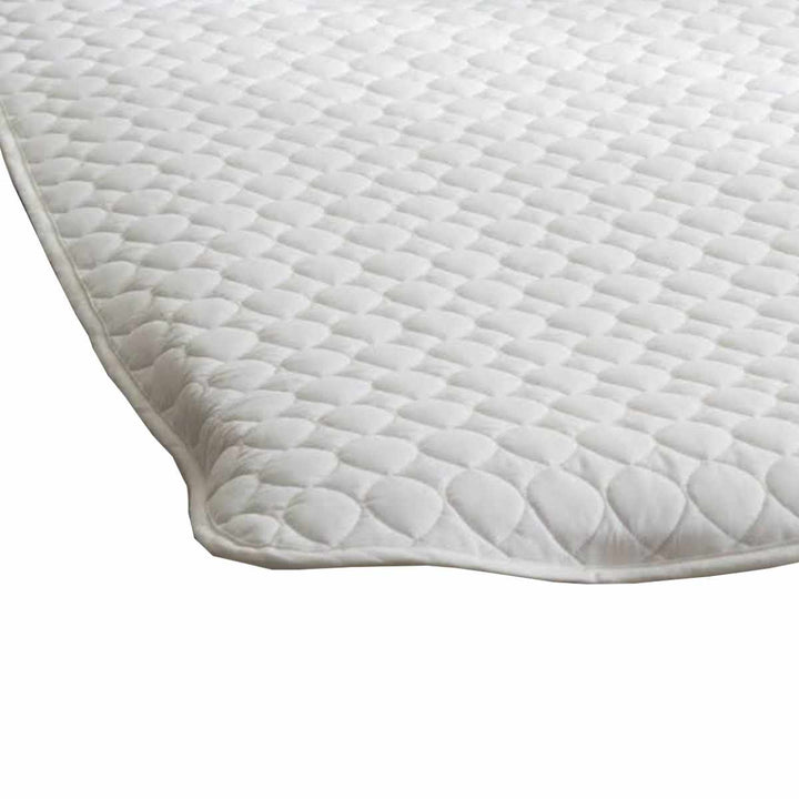 敷きパッドFabtheHomeリネンミックスone-washシングル綿麻混