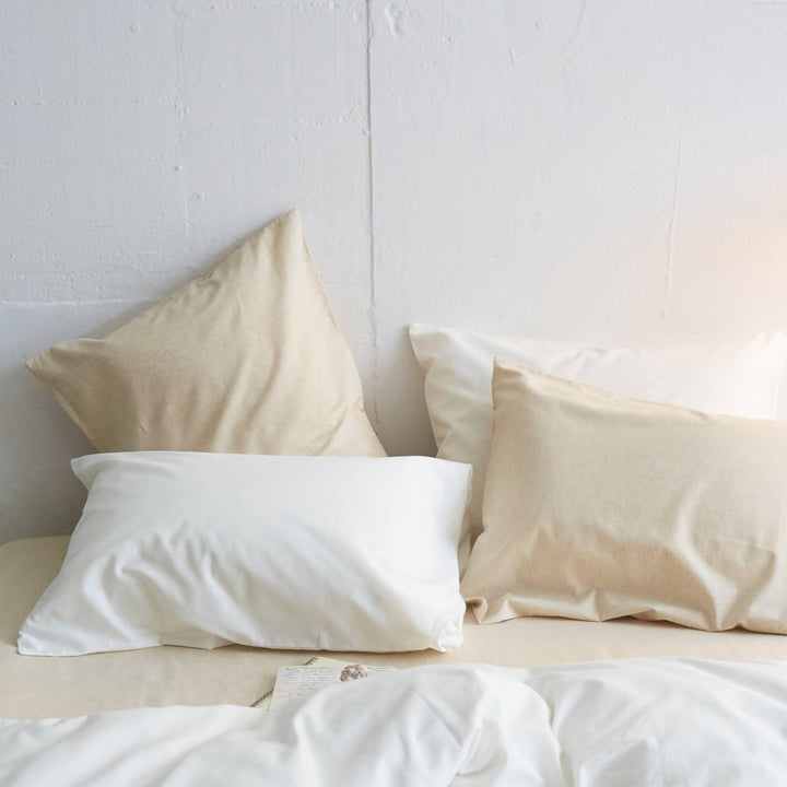 枕カバーFabtheHomeリネンミックスone-wash50×70cm綿麻混