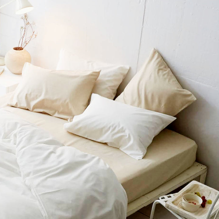 枕カバーFabtheHomeリネンミックスone-wash50×70cm綿麻混