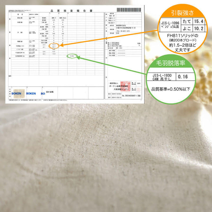 掛け布団カバーFabtheHomeリネンミックスone-washクイーン綿麻混