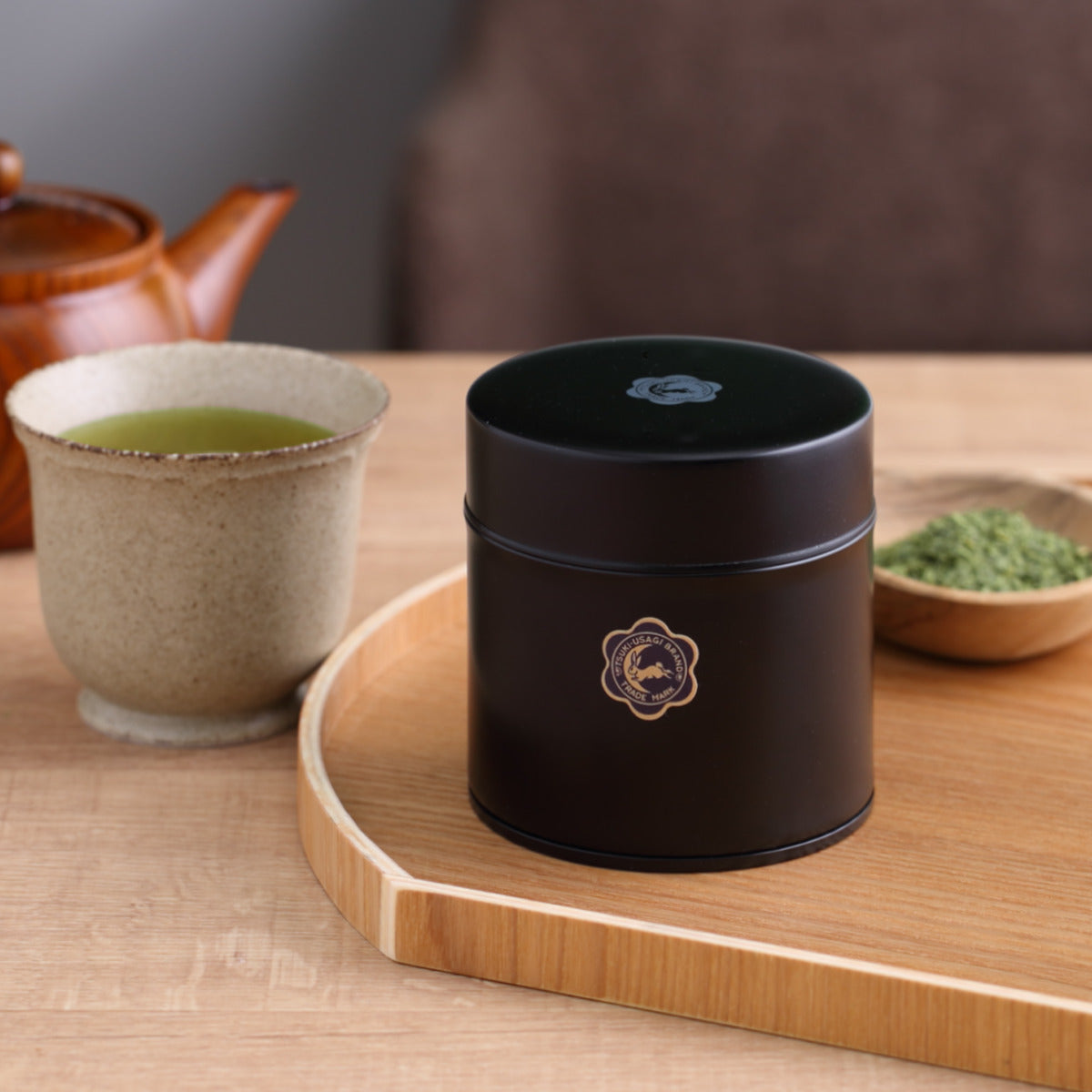 お茶缶 茶筒 月兎印 月兎缶 小 150g 日本製 – ハウジー