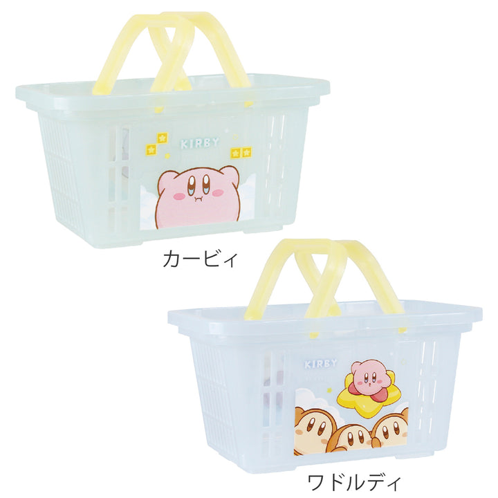 小物入れ星のカービィクリアミニキャラバスケットかご幅16.1×奥行11.8×高さ8.3cm