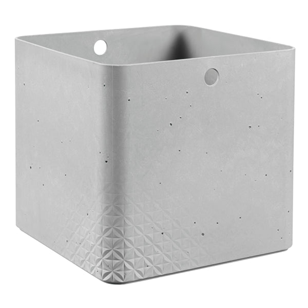 収納ボックスCURVERBetonXL幅28×奥行28×高さ26cm