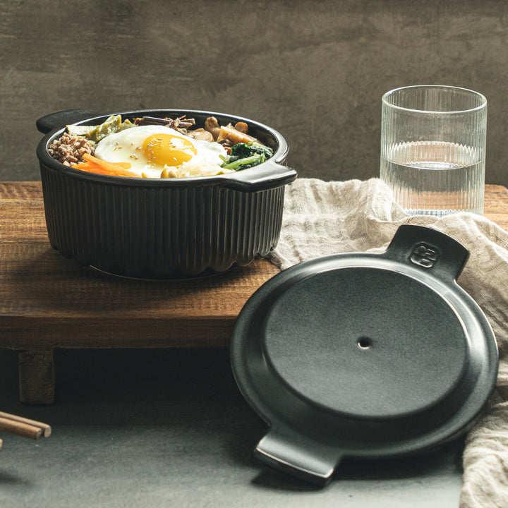 韓国風土鍋20cmガス火専用OREUM電子レンジ対応オーブン対応食洗機対応6号ドクターハウス