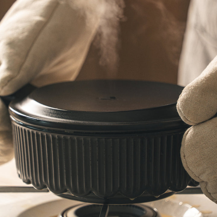 韓国風土鍋20cmガス火専用OREUM電子レンジ対応オーブン対応食洗機対応6号ドクターハウス