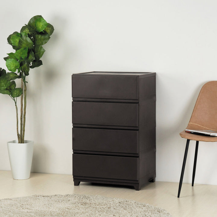 チェスト壁付きデコニーシーヴォワイド4段幅54×奥行41.7×高さ86.1cm