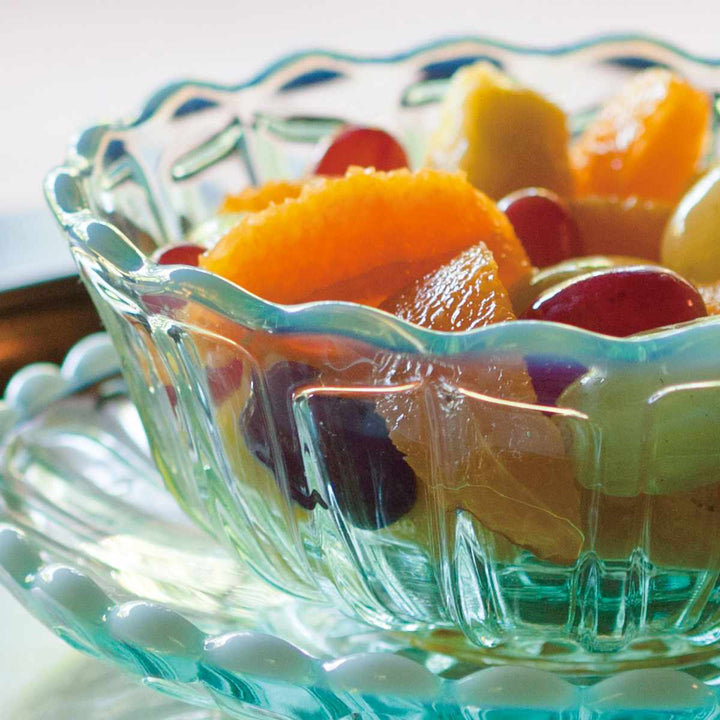 廣田硝子小鉢丸小鉢雪の花