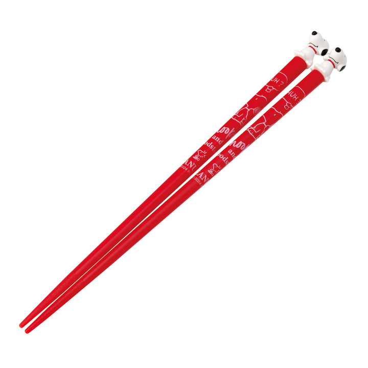 箸マスコット付アクリル箸SNOOPY