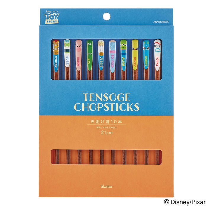 箸天削げ箸10本セットミッキーマウストイストーリーディズニープリンセスディズニー