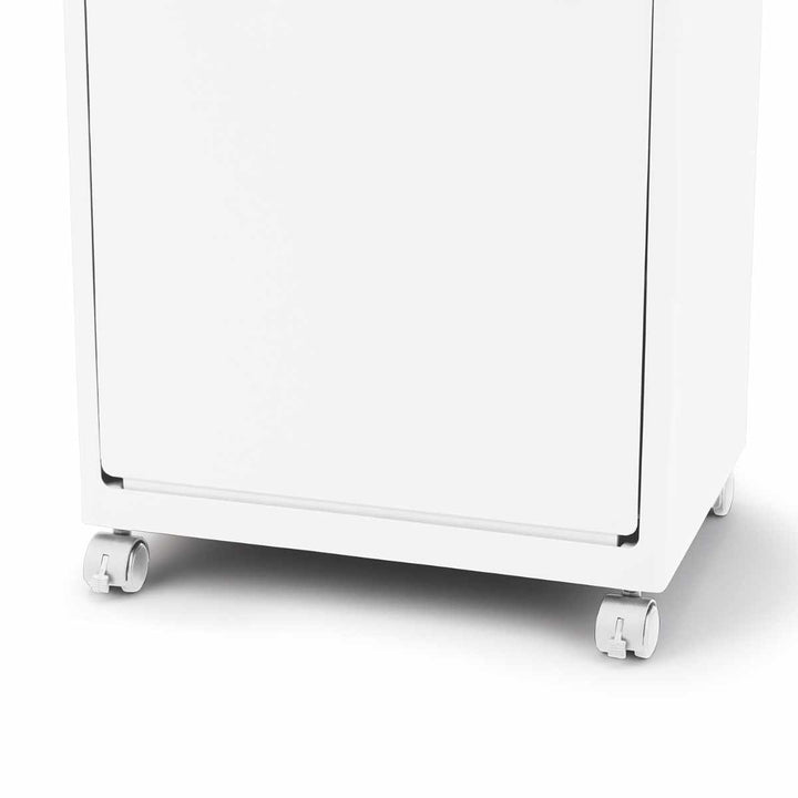 ゴミ箱45Lホワイトラッシュ多段分別