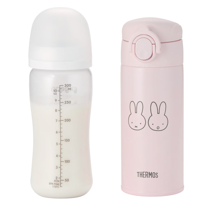 サーモス調乳用ステンレスボトル350mlミッフィーミッキー水筒