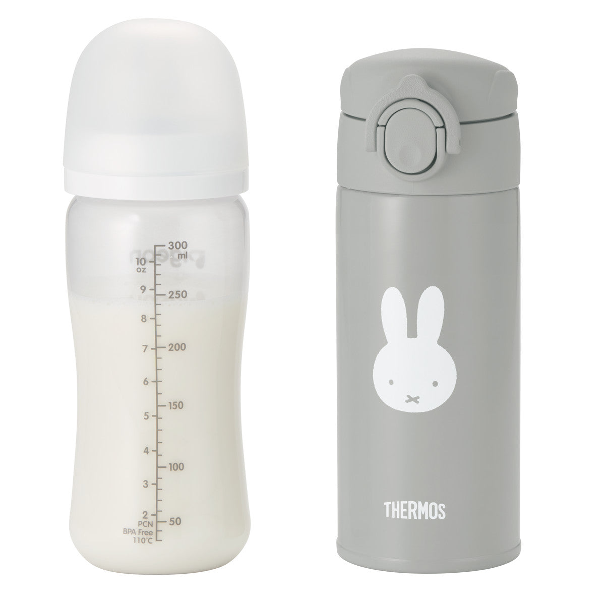 サーモス 調乳用ステンレスボトル 350ml ミッフィー ミッキー 水筒